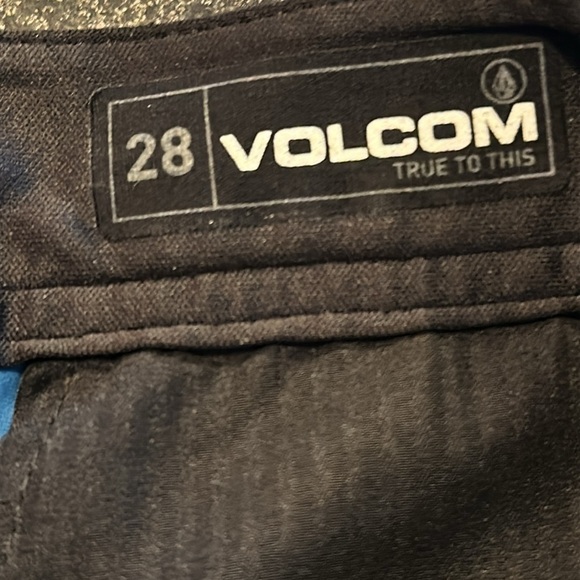 Men’s Volcom Teal Active Wear Shorts Size 28 Camping Outdoors Climbing Hiking - Picture 12 of 12